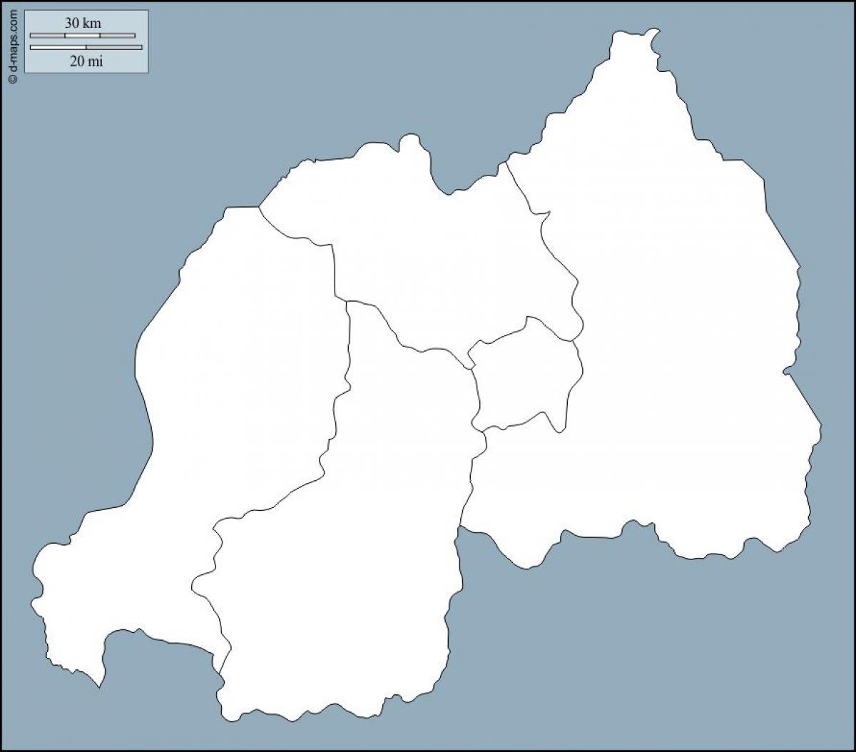Руанда карті план